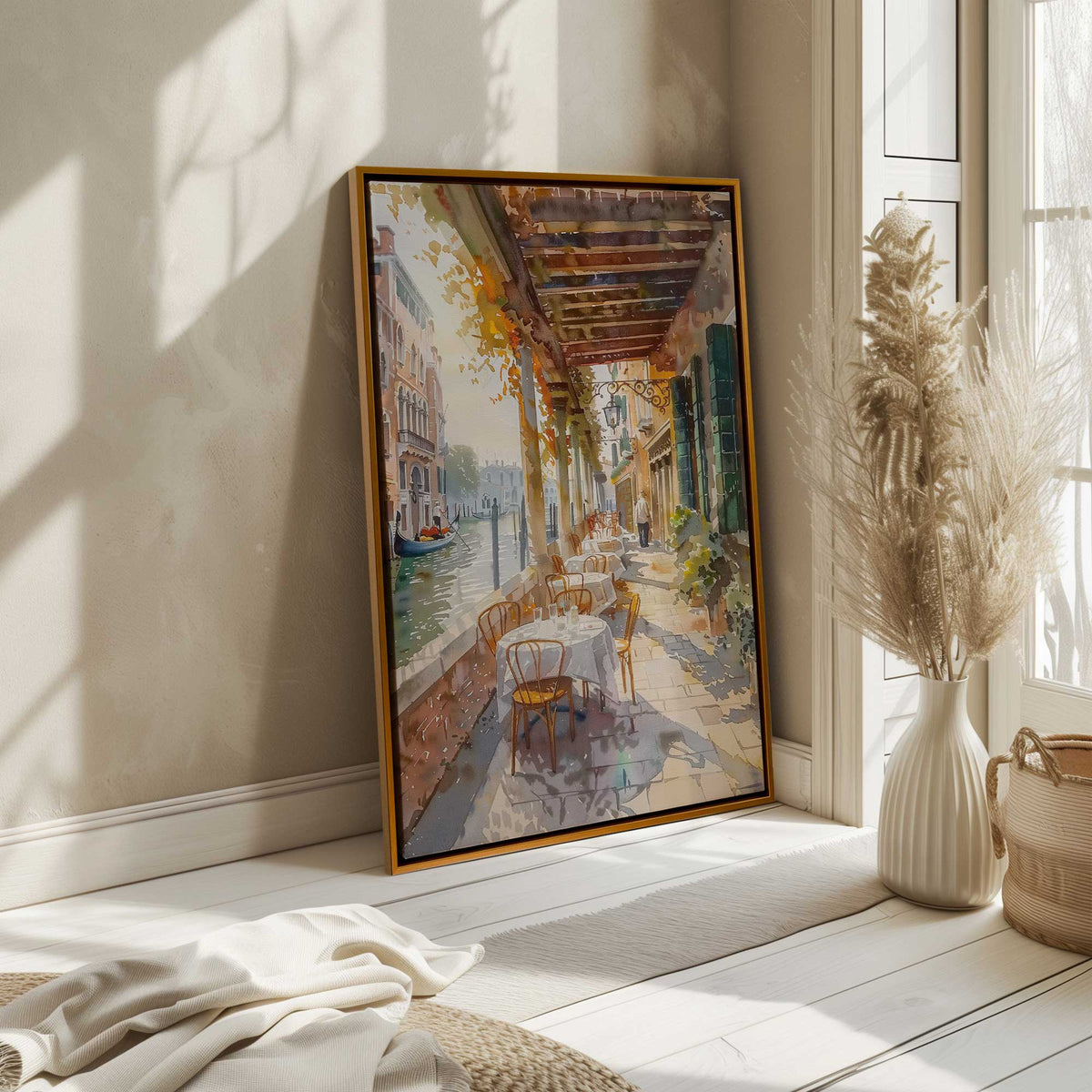 Picture of art in a room
