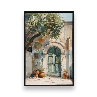 [Color:Satin Black], Picture of art in a Satin Black frame