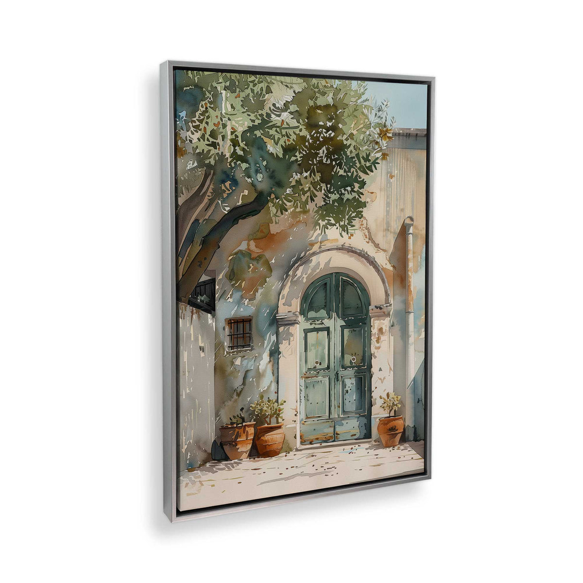 [Color:Polished Chrome], Picture of the corner of the art