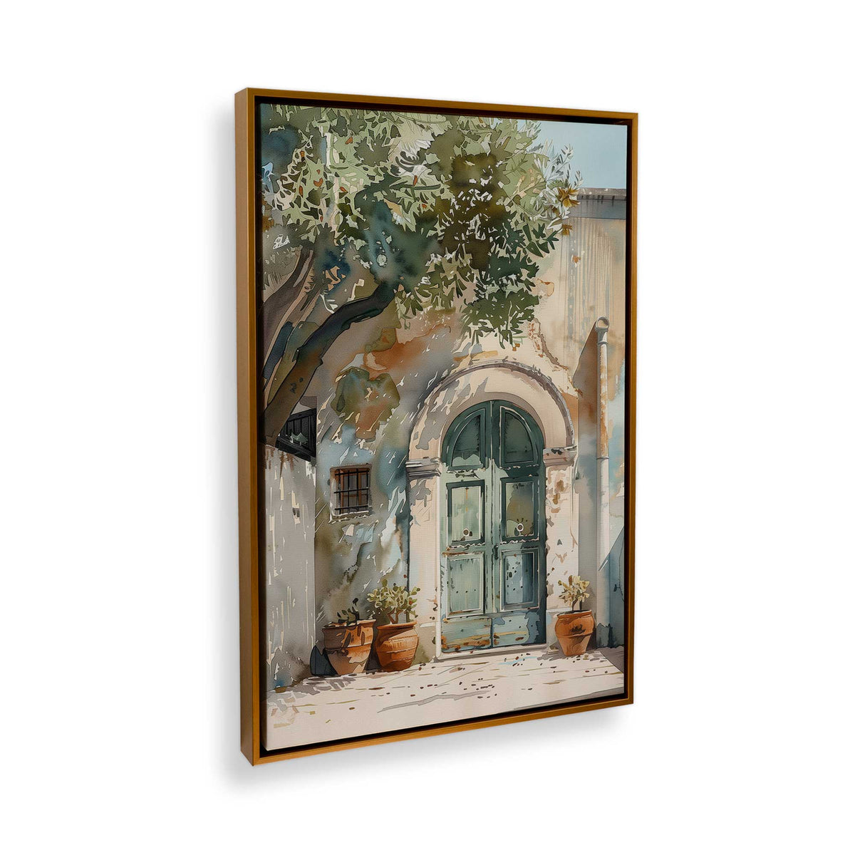 [Color:Polished Gold], Picture of the corner of the art