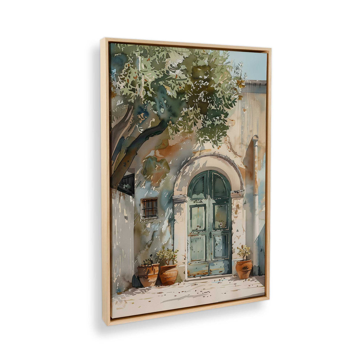 [Color:American Maple], Picture of the corner of the art