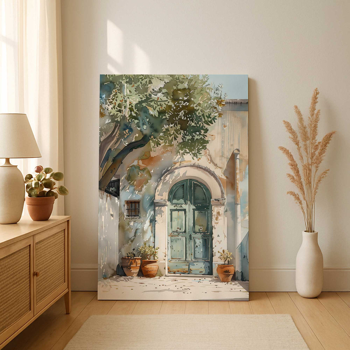 Picture of art in a room