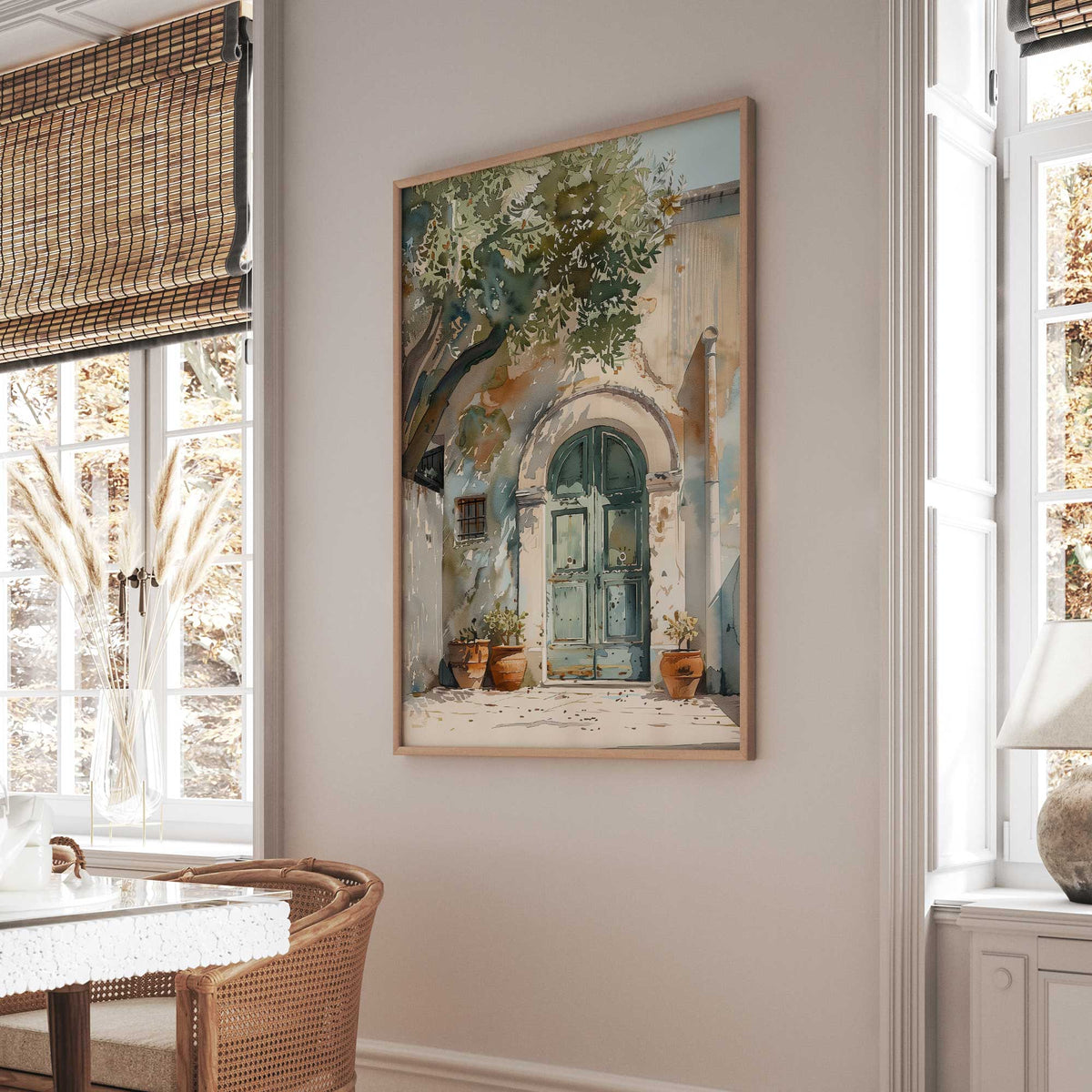Picture of art in a room