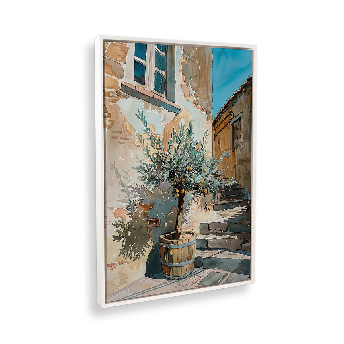 [Color:Opaque White], Picture of the corner of the art