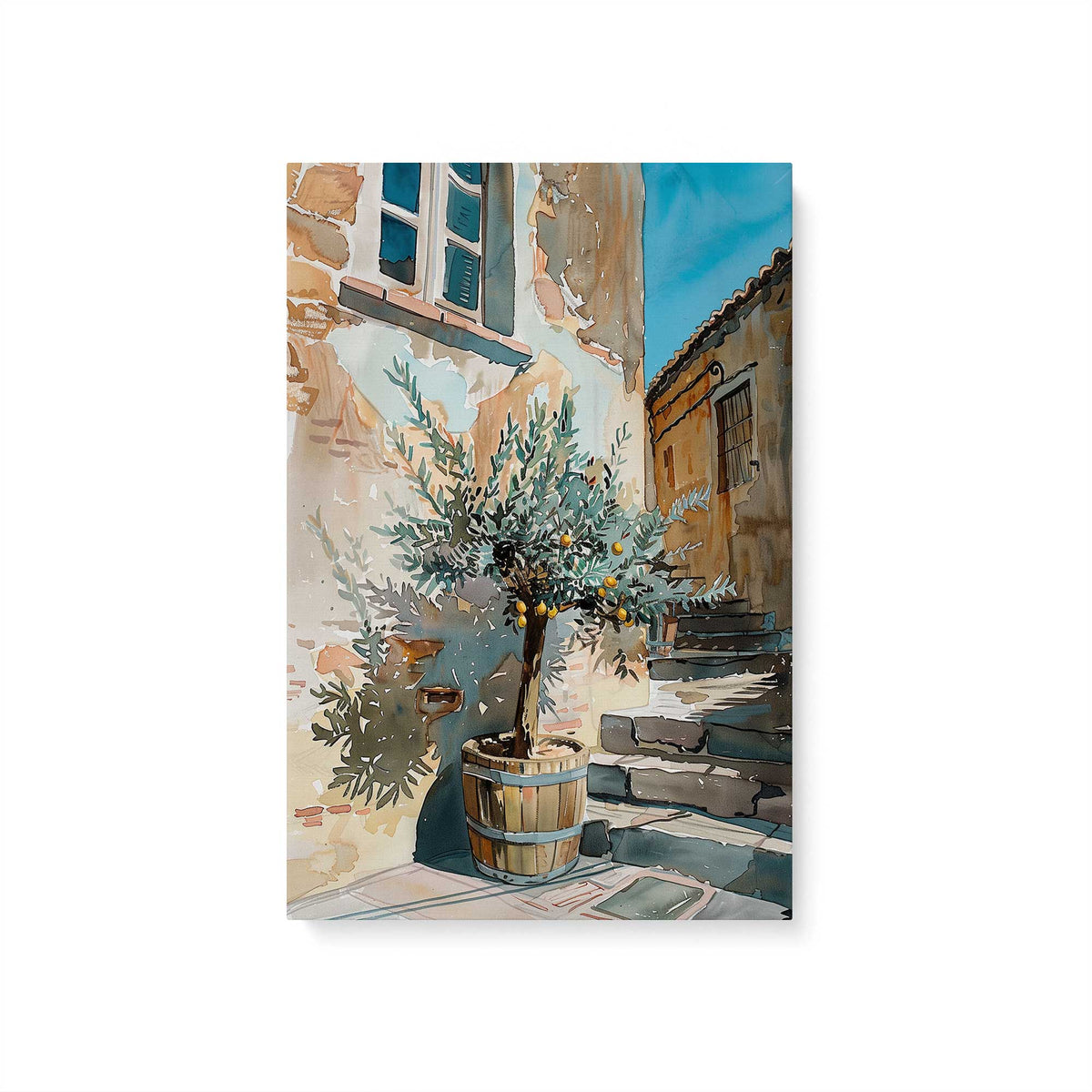 [Color:Stretched Canvas], Picture of art