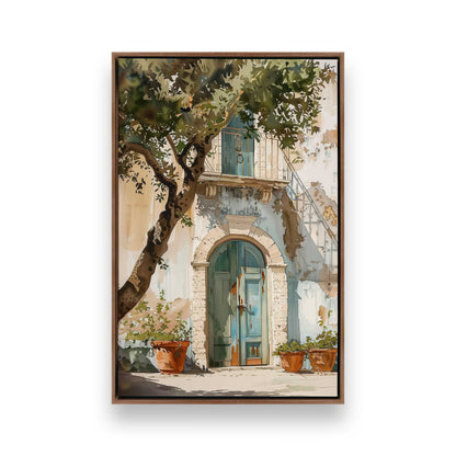 [Color:Walnut], Picture of art in a Walnut frame