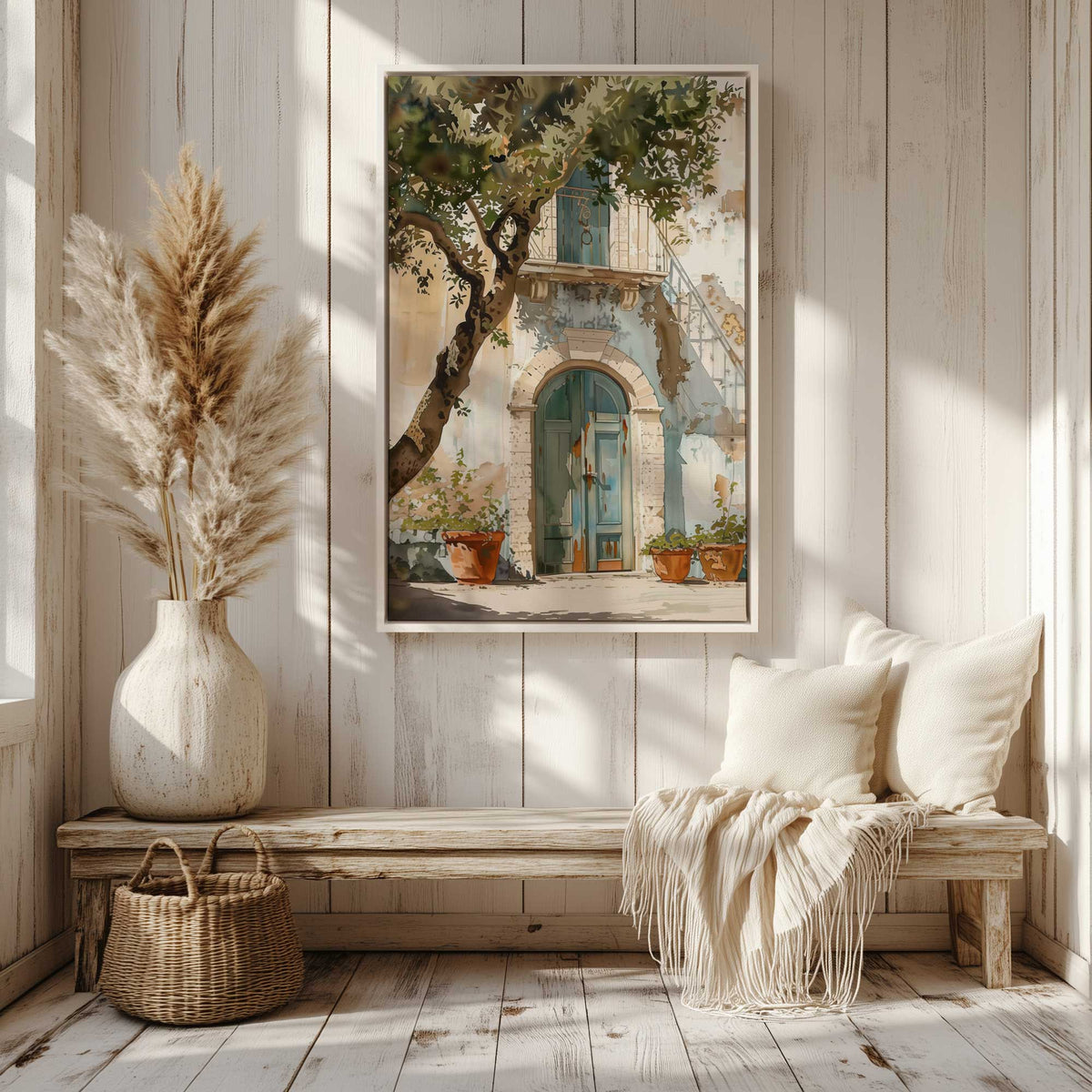 Picture of art in a room