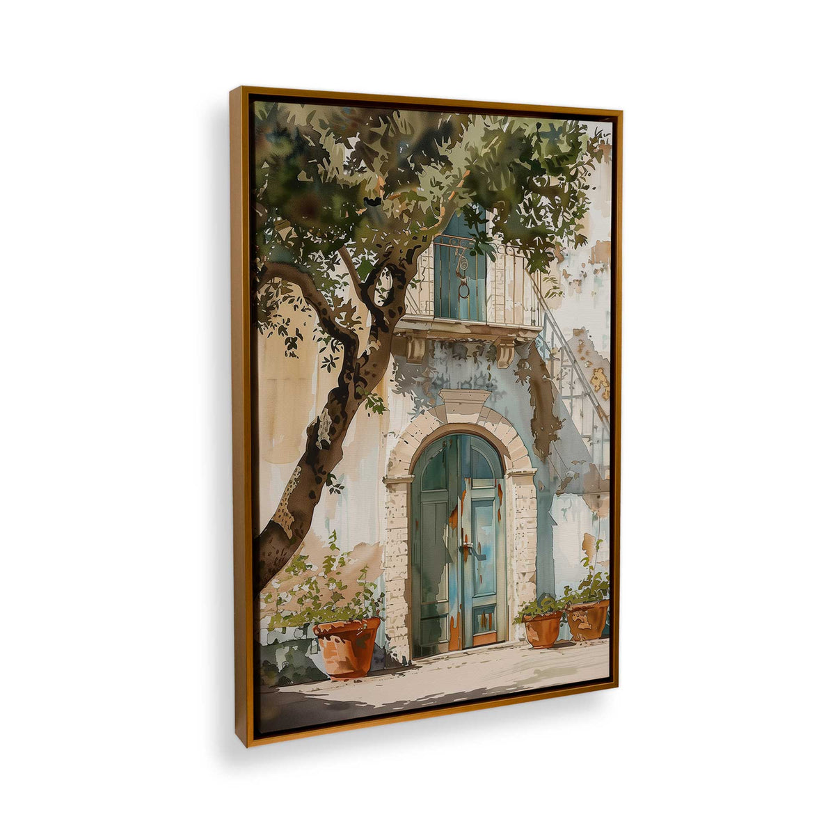 [Color:Polished Gold], Picture of the corner of the art