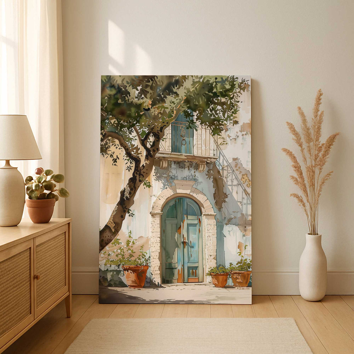 Picture of art in a room