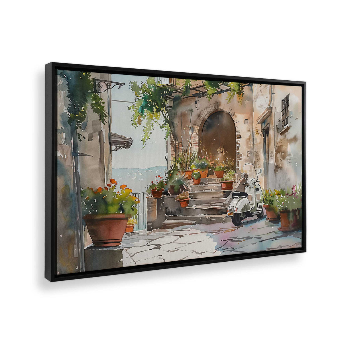 [Color:Satin Black], Picture of the corner of the art