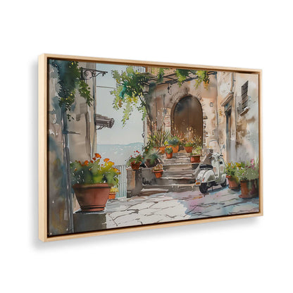 [Color:American Maple], Picture of the corner of the art