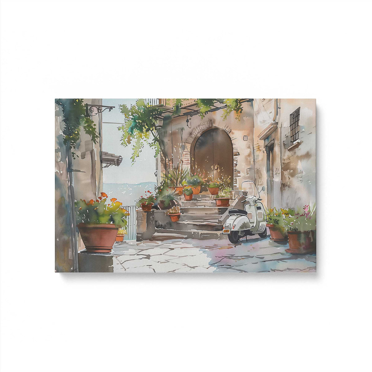 [Color:Stretched Canvas], Picture of art