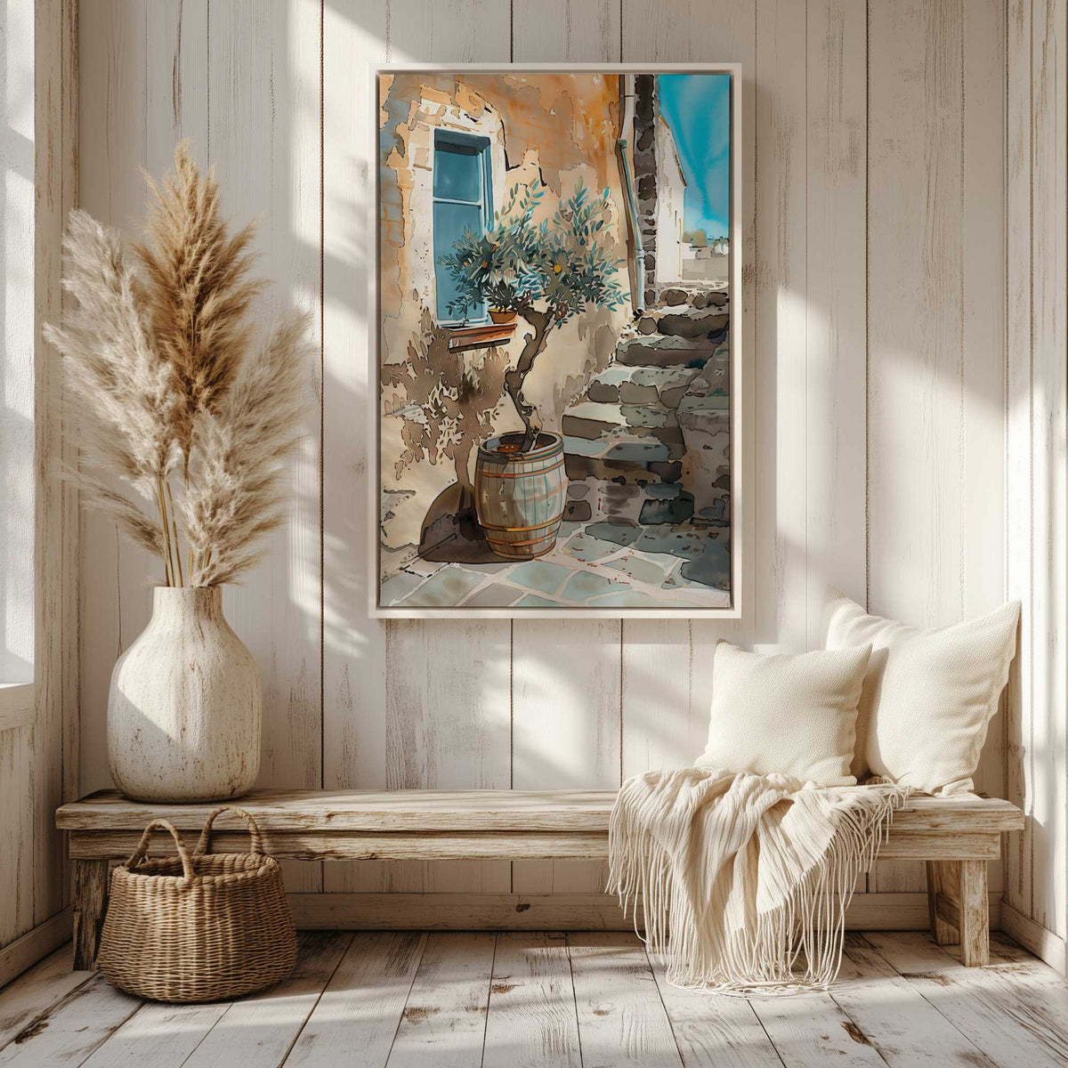 Picture of art in a room