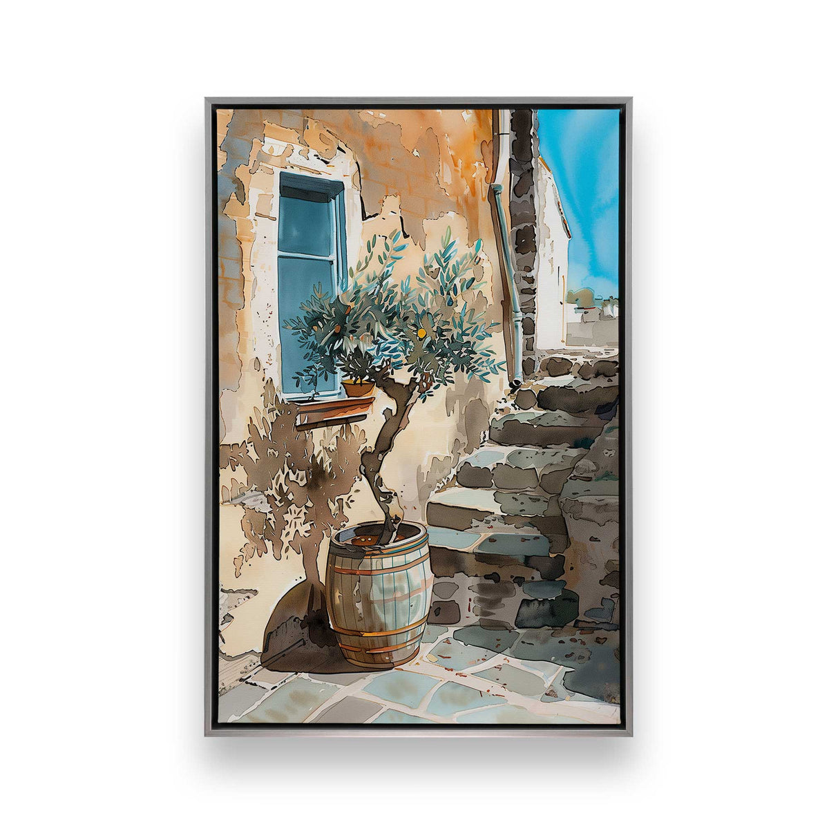 [Color:Polished Chrome], Picture of art in a Polished Chrome frame