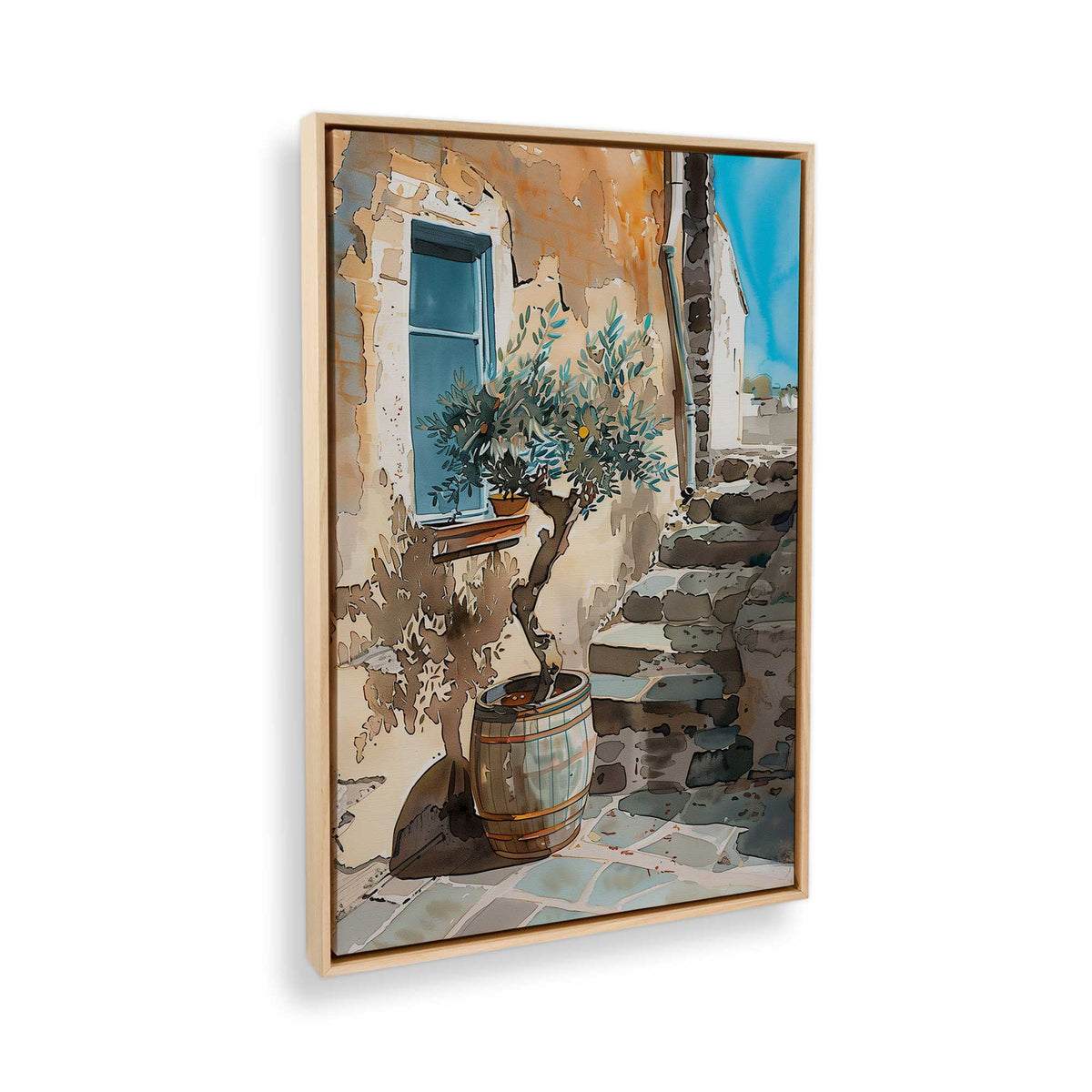 [Color:American Maple], Picture of the corner of the art