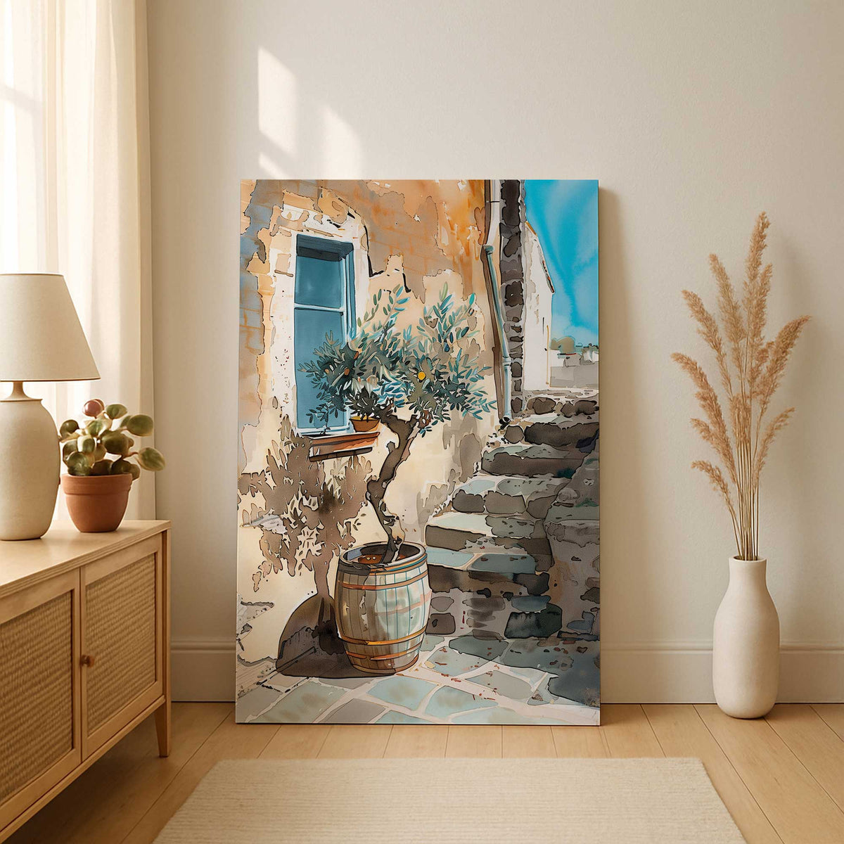 Picture of art in a room