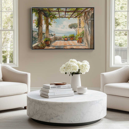 Picture of art in a room