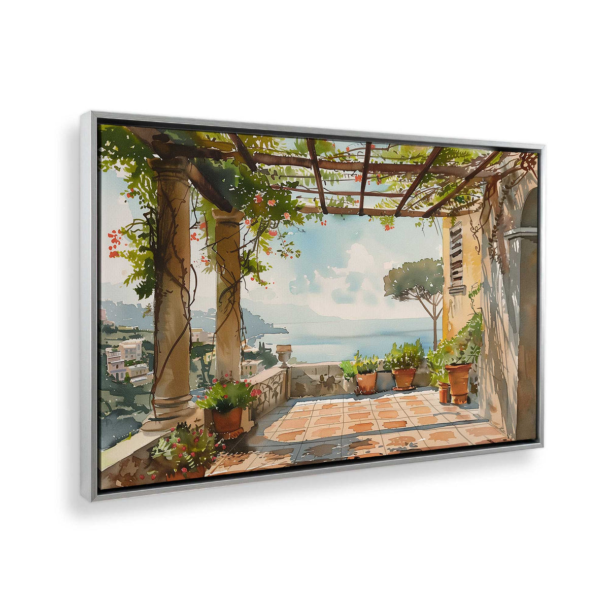 [Color:Polished Chrome], Picture of the corner of the art