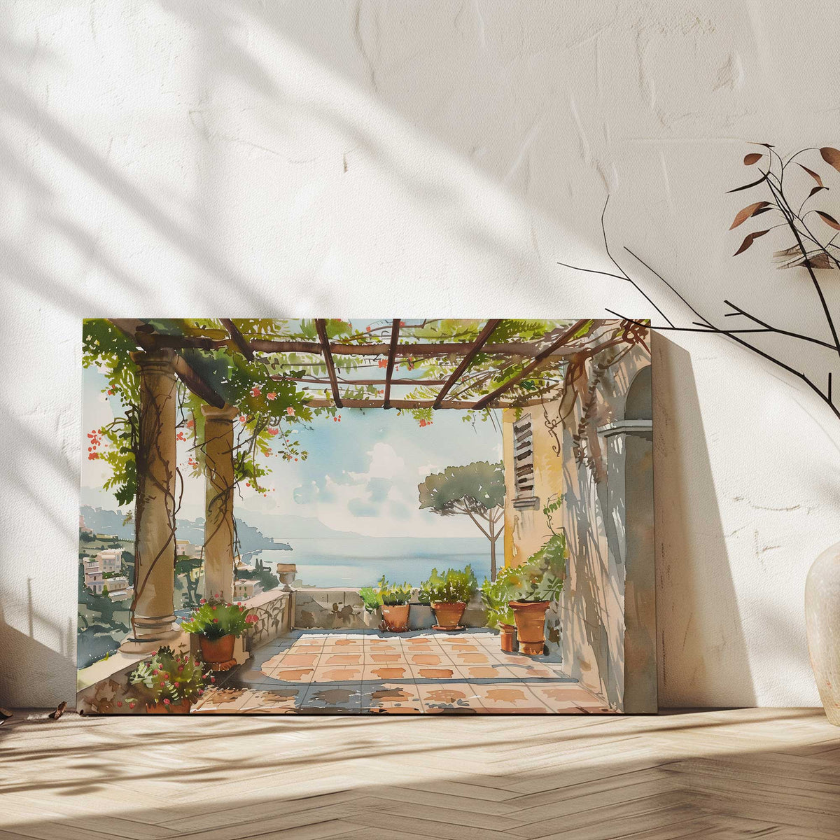 Picture of art in a room