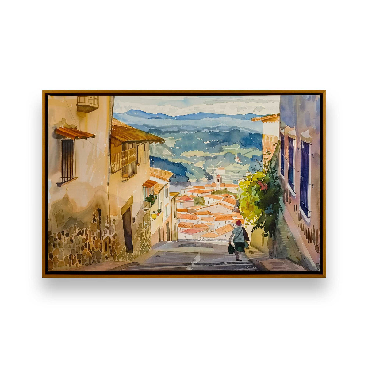 [Color:Polished Gold], Picture of art in a Polished Gold frame