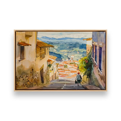 [Color:American Maple], Picture of art in a American Maple frame