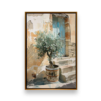 [Color:Polished Gold], Picture of art in a Polished Gold frame