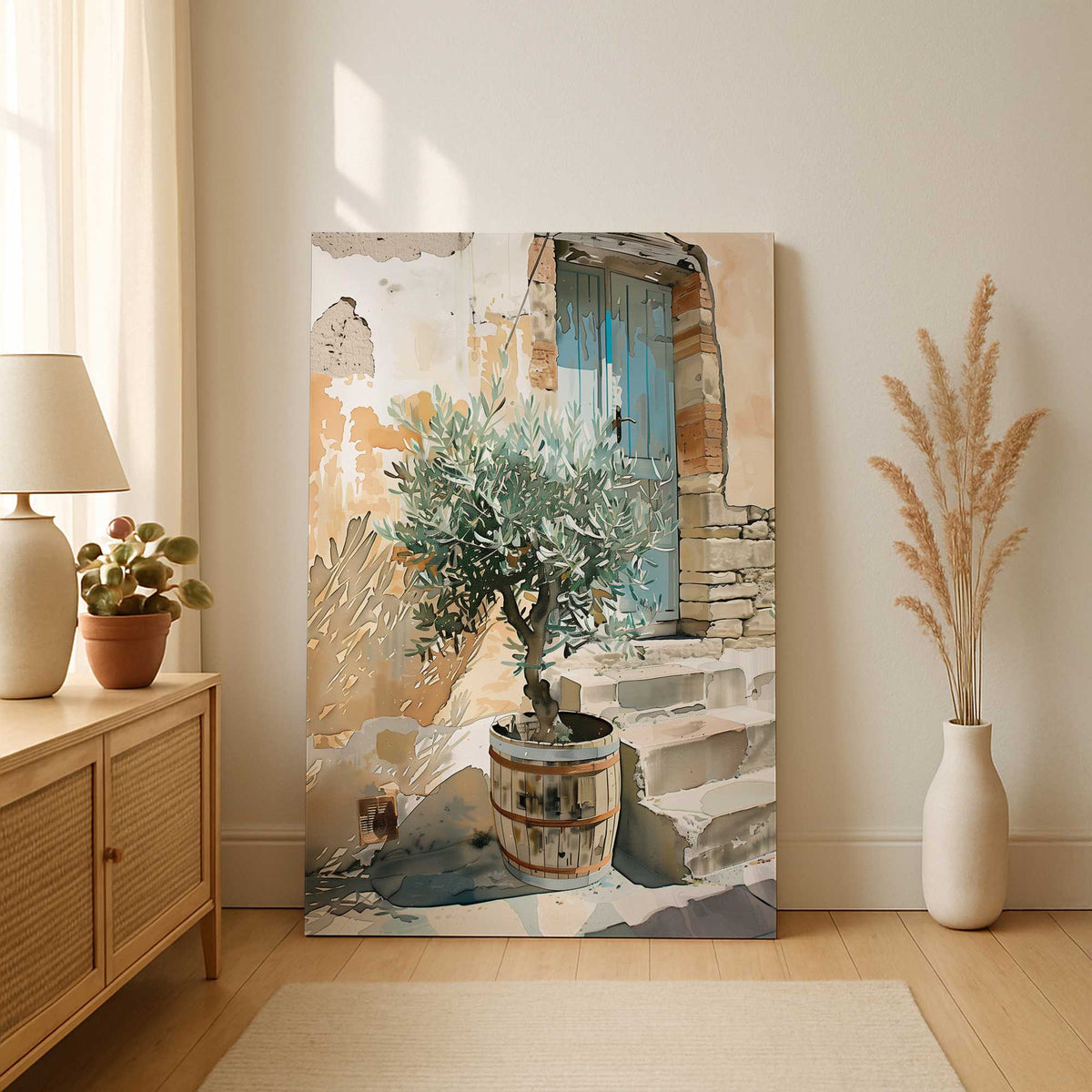 Picture of art in a room