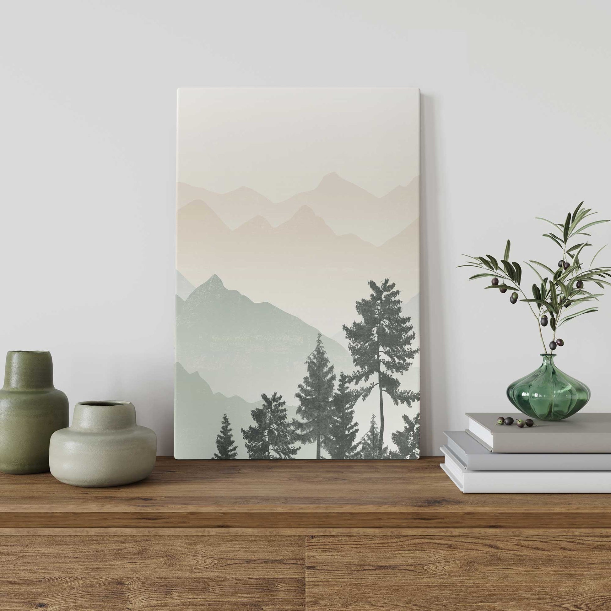 [color:Stretched Canvas], Picture of art on wall