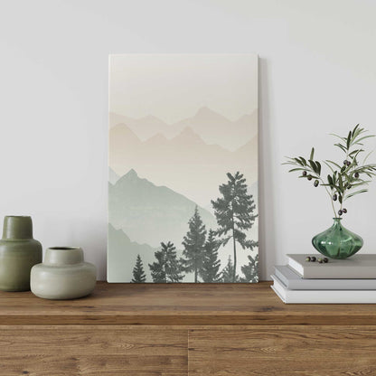 [color:Stretched Canvas], Picture of art on wall