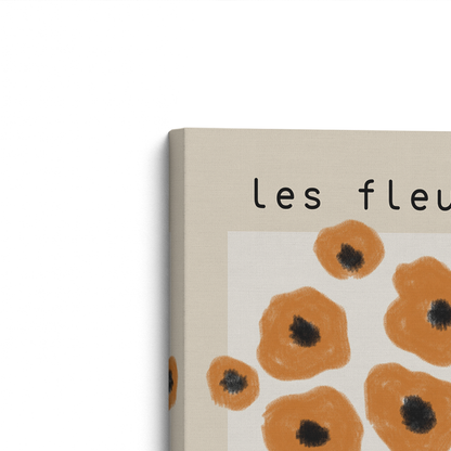 Les Fleurs Enchantées Poppies on Canvas