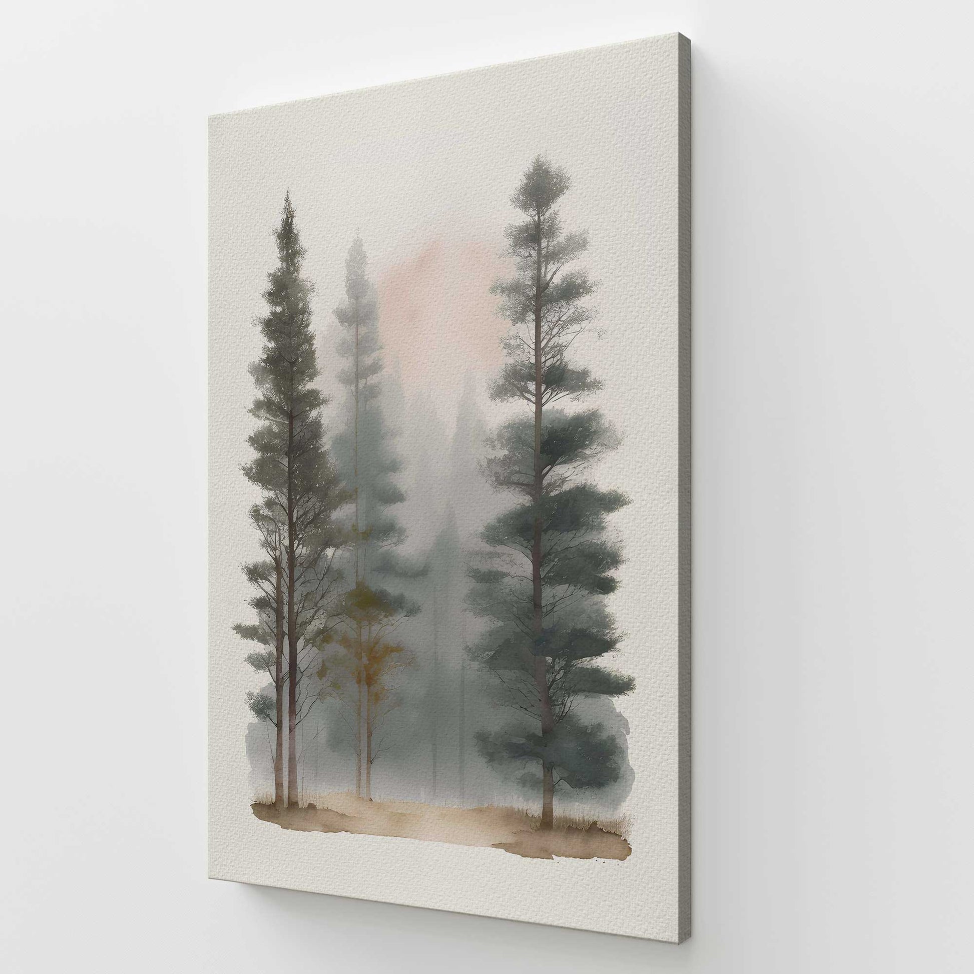 [Color:Stretched Canvas], Picture of art at an angle