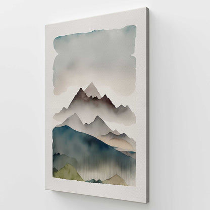 [Color:Stretched Canvas], Picture of art at an angle