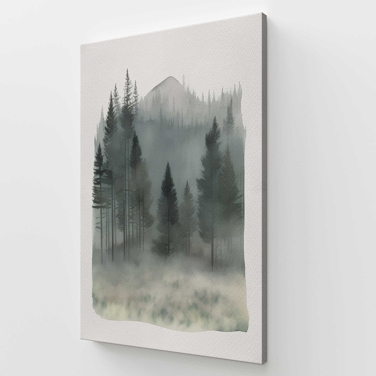 [Color:Stretched Canvas], Picture of art at an angle