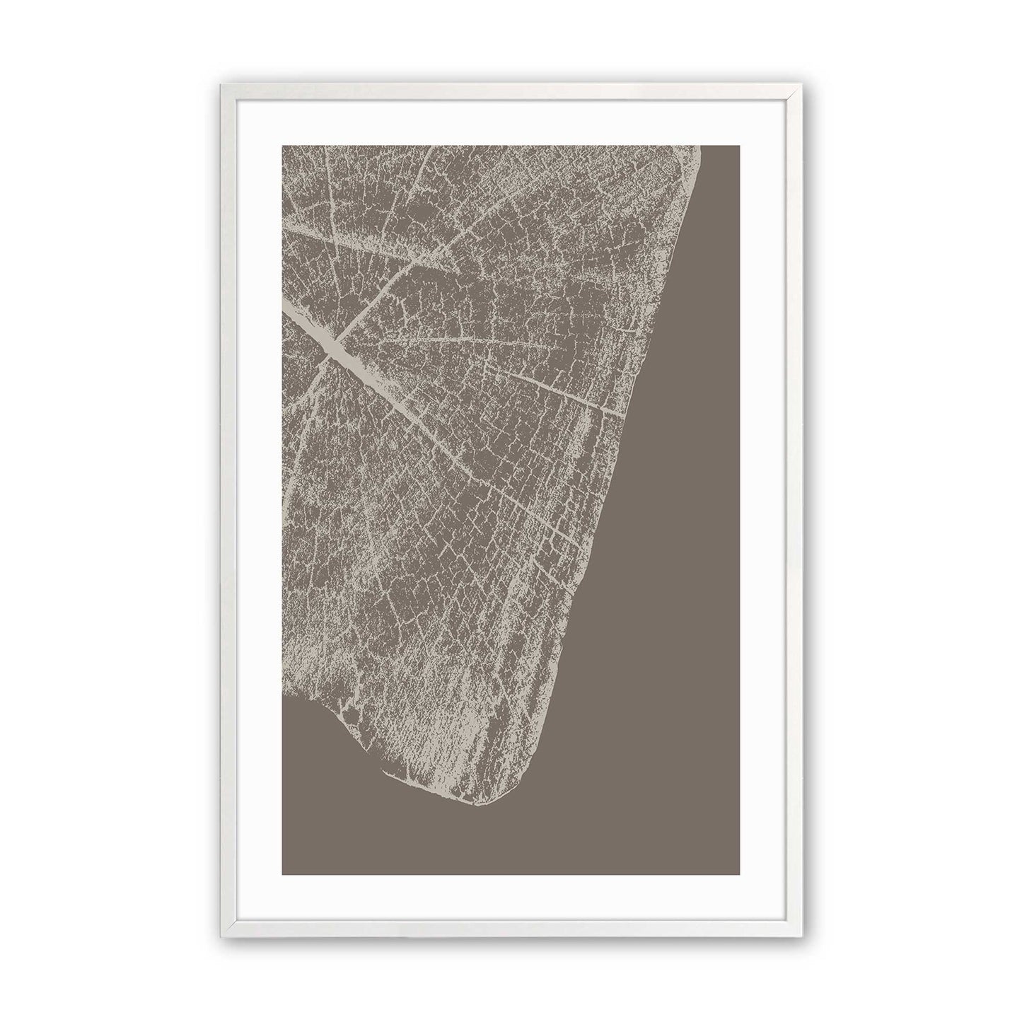 [Color:Opaque White], Picture of art in a Opaque White frame