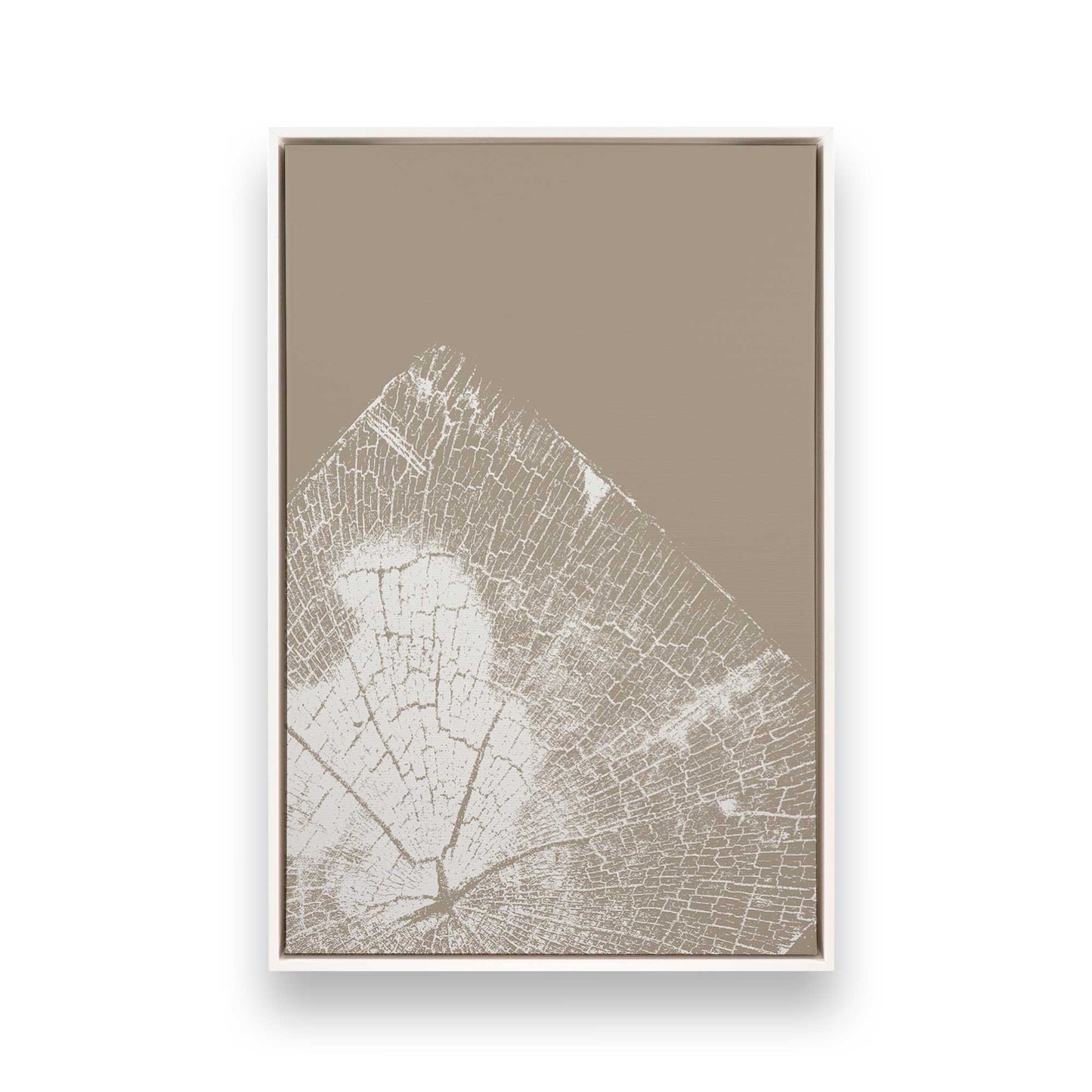 [Color:Opaque White], Picture of art in a White frame