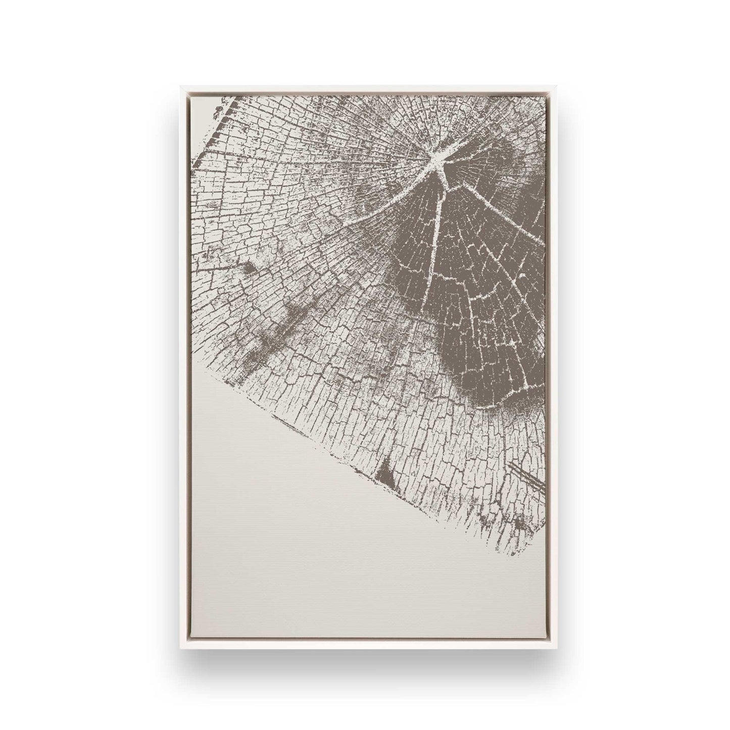 [Color:Opaque White], Picture of art in a White frame