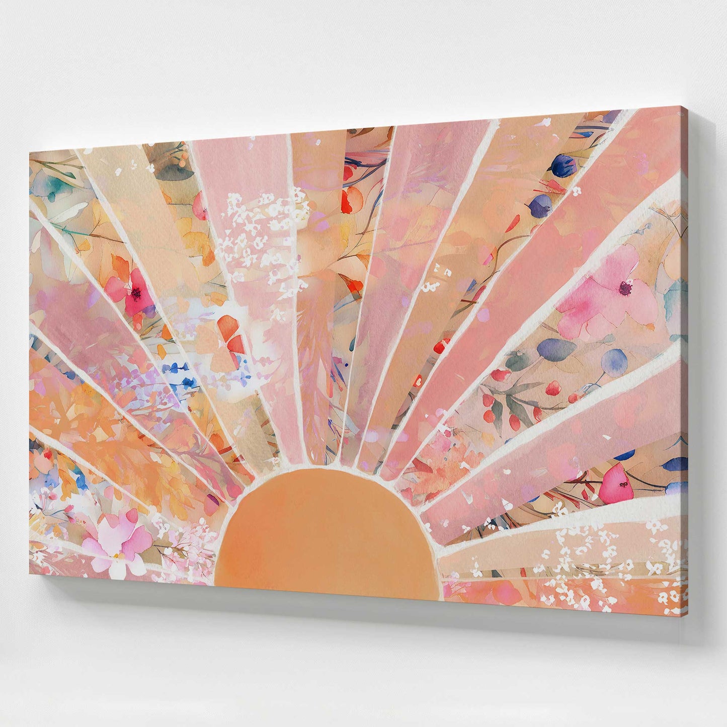 [Color:Stretched Canvas], Picture of art at an angle