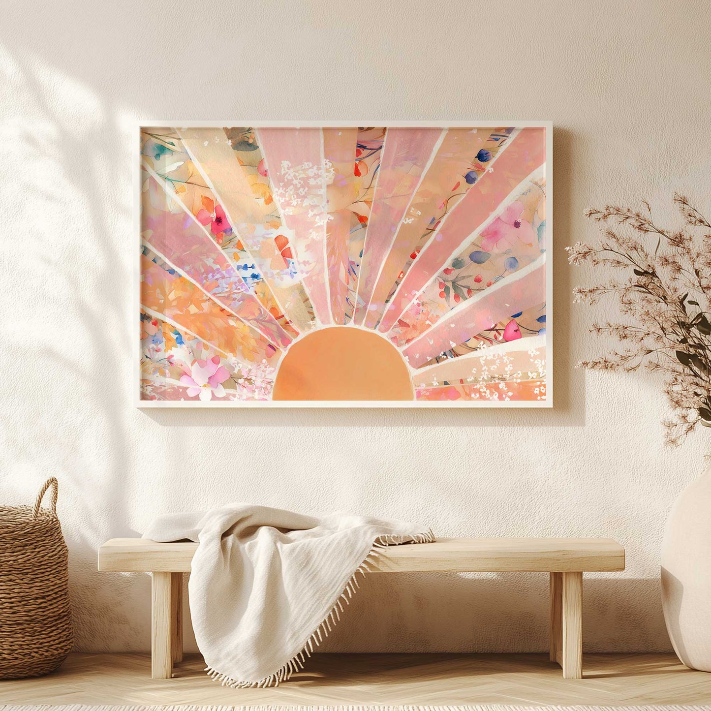 Picture of art in a room