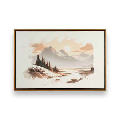 [Color:Polished Gold], Picture of art in a Polished Gold frame