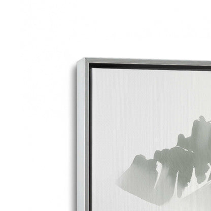 [Color:Polished Chrome], Picture of art in a Polished Chrome frame at an angle