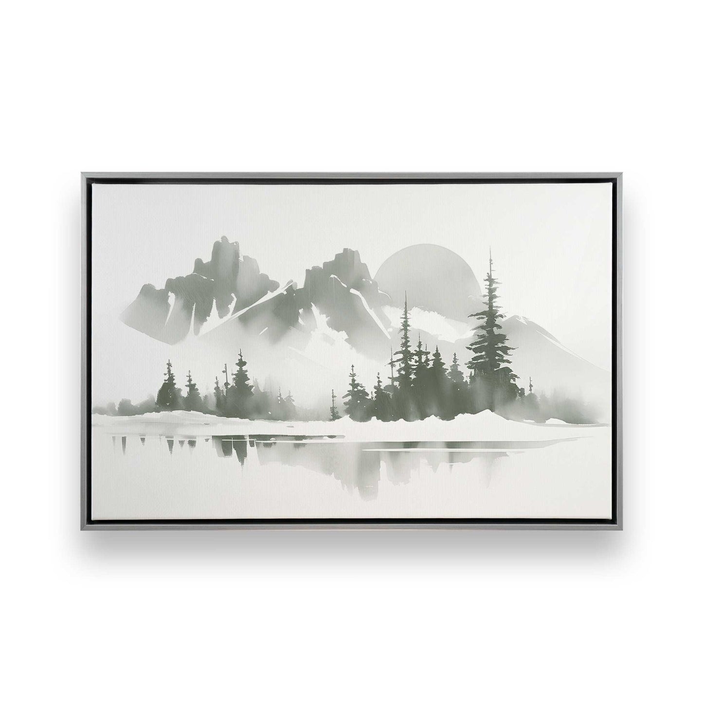 [Color:Polished Chrome], Picture of art in a Polished Chrome frame