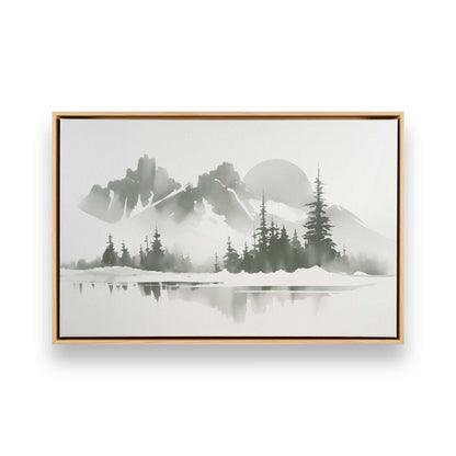 [Color:American Maple], Picture of art in a American Maple frame