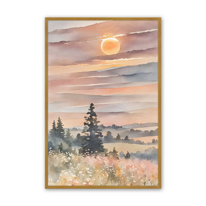 [Color:Polished Gold], Picture of art in a Polished Gold frame