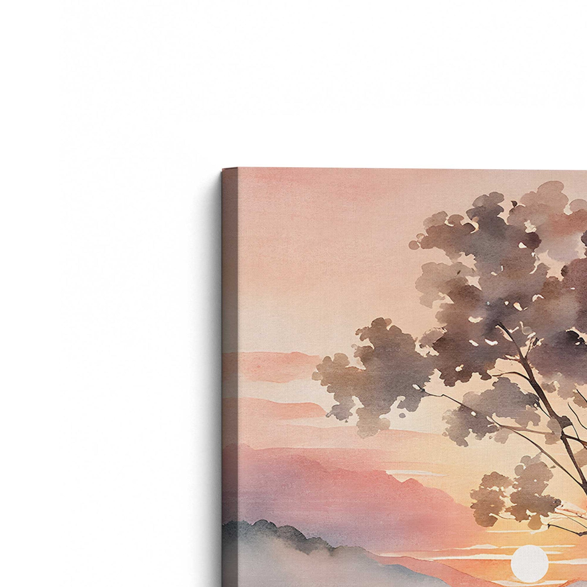 [Color:Stretched Canvas], Picture of the corner of the art