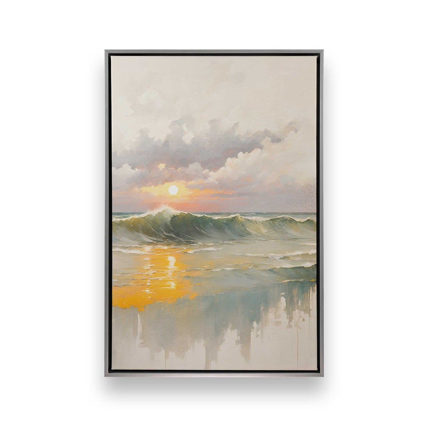 [Color:Polished Chrome], Picture of art in a Polished Chrome frame