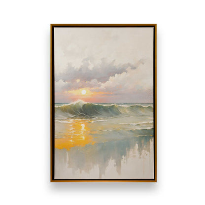 [Color:Polished Gold], Picture of art in a Polished Gold frame