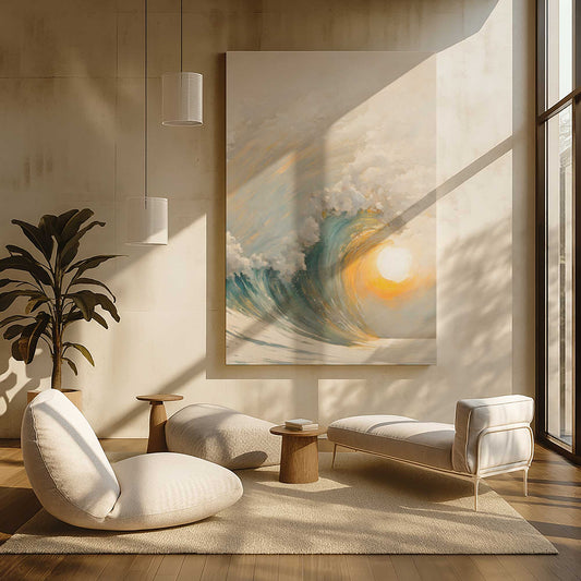 [LIFESTYLE], art hanging in a room