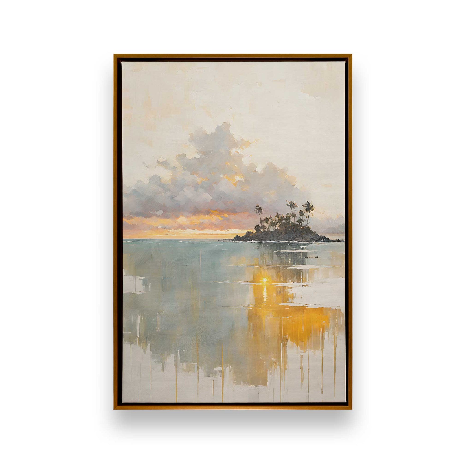 [Color:Polished Gold], Picture of art in a Polished Gold frame