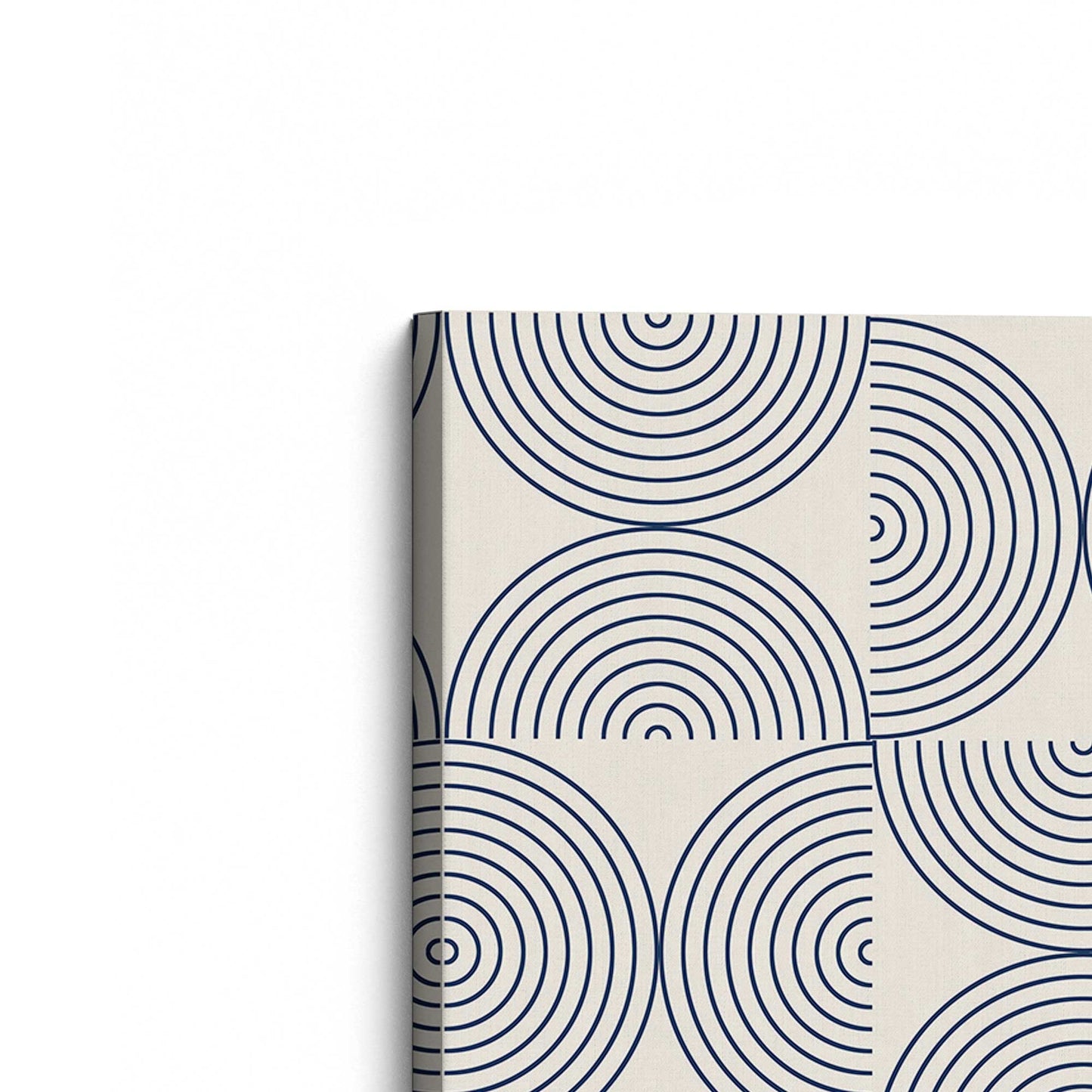 [Color:Stretched Canvas], Picture of the corner of the art