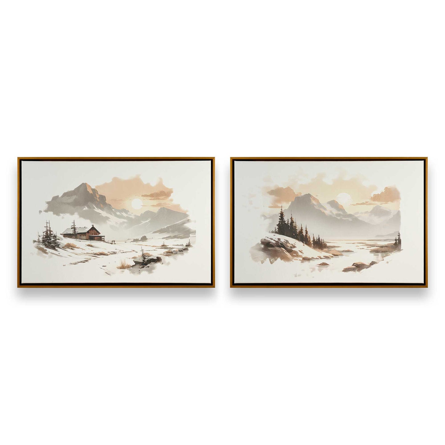 [Color:Polished Gold], Picture of art in a Polished Gold frame